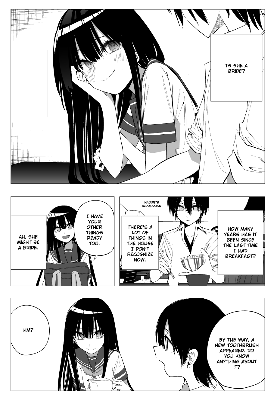 Mitsuishi-san Chapter 29 page 5 - Chapter 29: Sharing Toothbrushes with the girl from another class