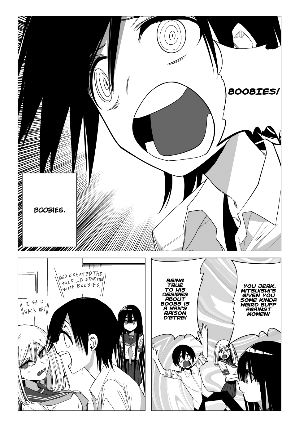 Mitsuishi-san Chapter 30 page 14 - Chapter 30: Being an Idiot True to His Desires With The Girl From Another Class