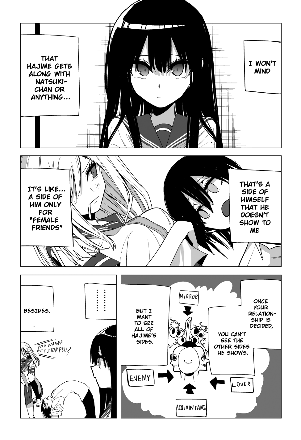 Mitsuishi-san Chapter 30 page 15 - Chapter 30: Being an Idiot True to His Desires With The Girl From Another Class