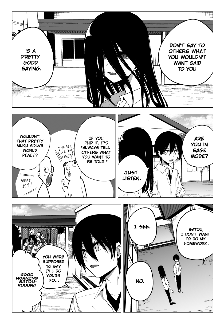 Mitsuishi-san Chapter 30 page 2 - Chapter 30: Being an Idiot True to His Desires With The Girl From Another Class