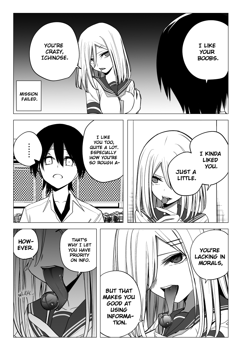Mitsuishi-san Chapter 30 page 5 - Chapter 30: Being an Idiot True to His Desires With The Girl From Another Class