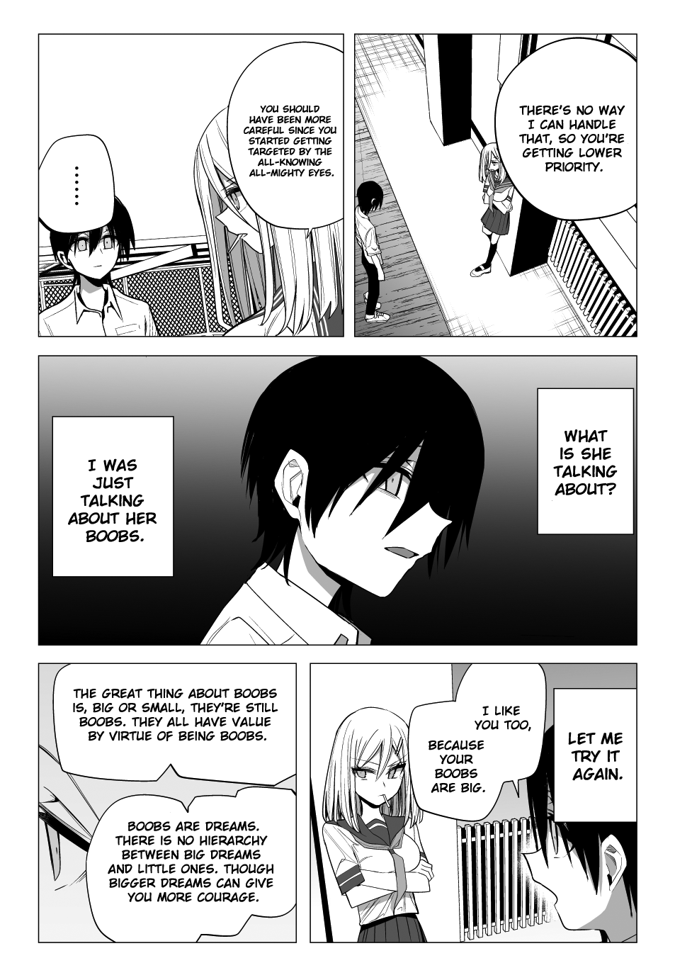 Mitsuishi-san Chapter 30 page 7 - Chapter 30: Being an Idiot True to His Desires With The Girl From Another Class
