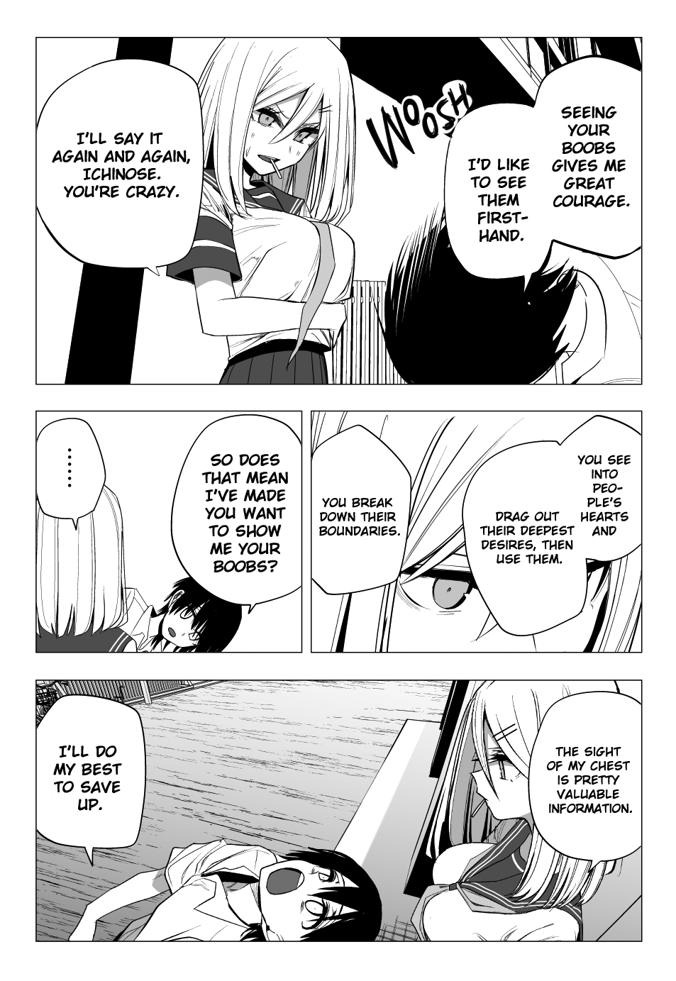 Mitsuishi-san Chapter 30 page 8 - Chapter 30: Being an Idiot True to His Desires With The Girl From Another Class