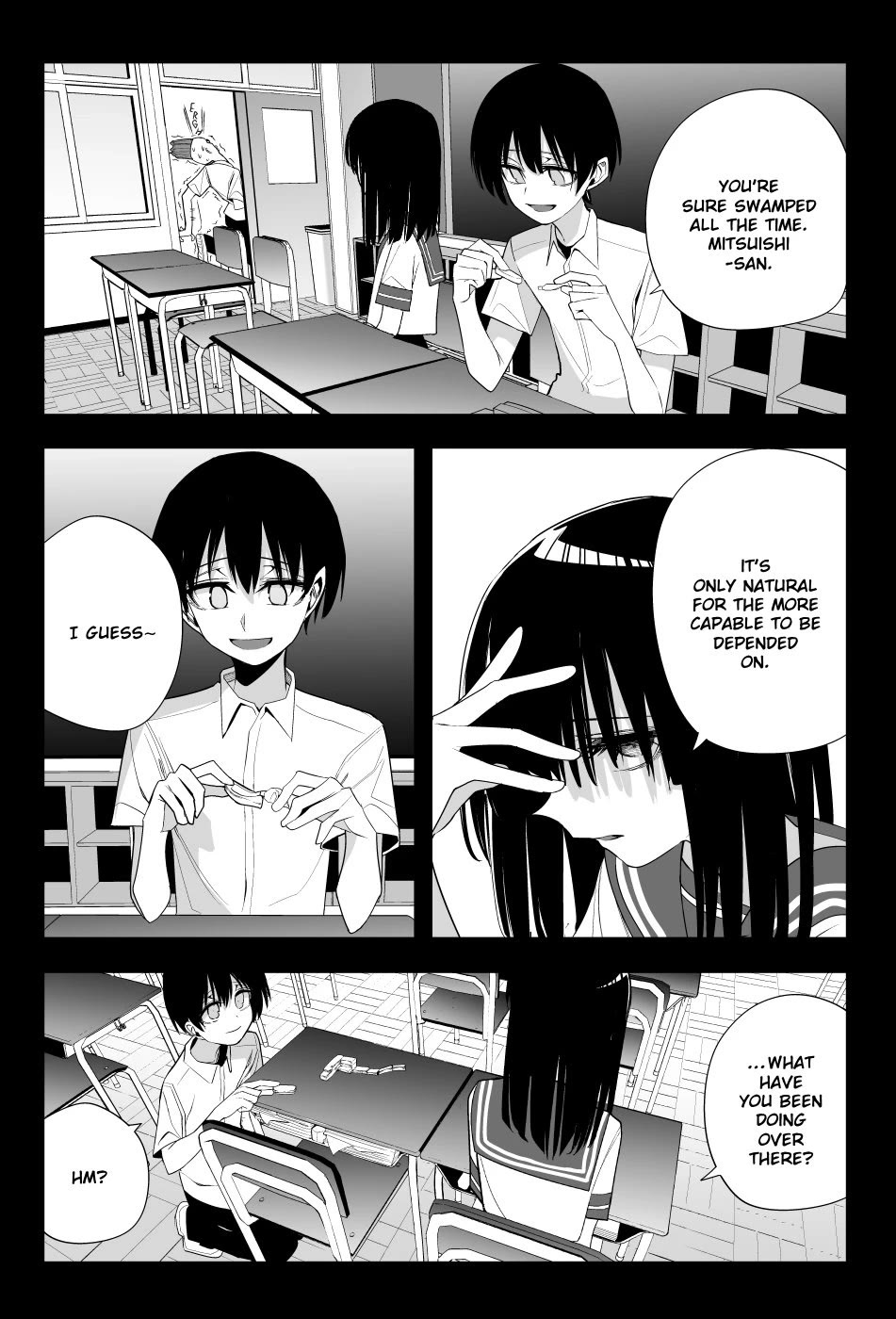 Mitsuishi-san Chapter 31 page 5 - Chapter 31: Mitsuishi-san and the past ⑤