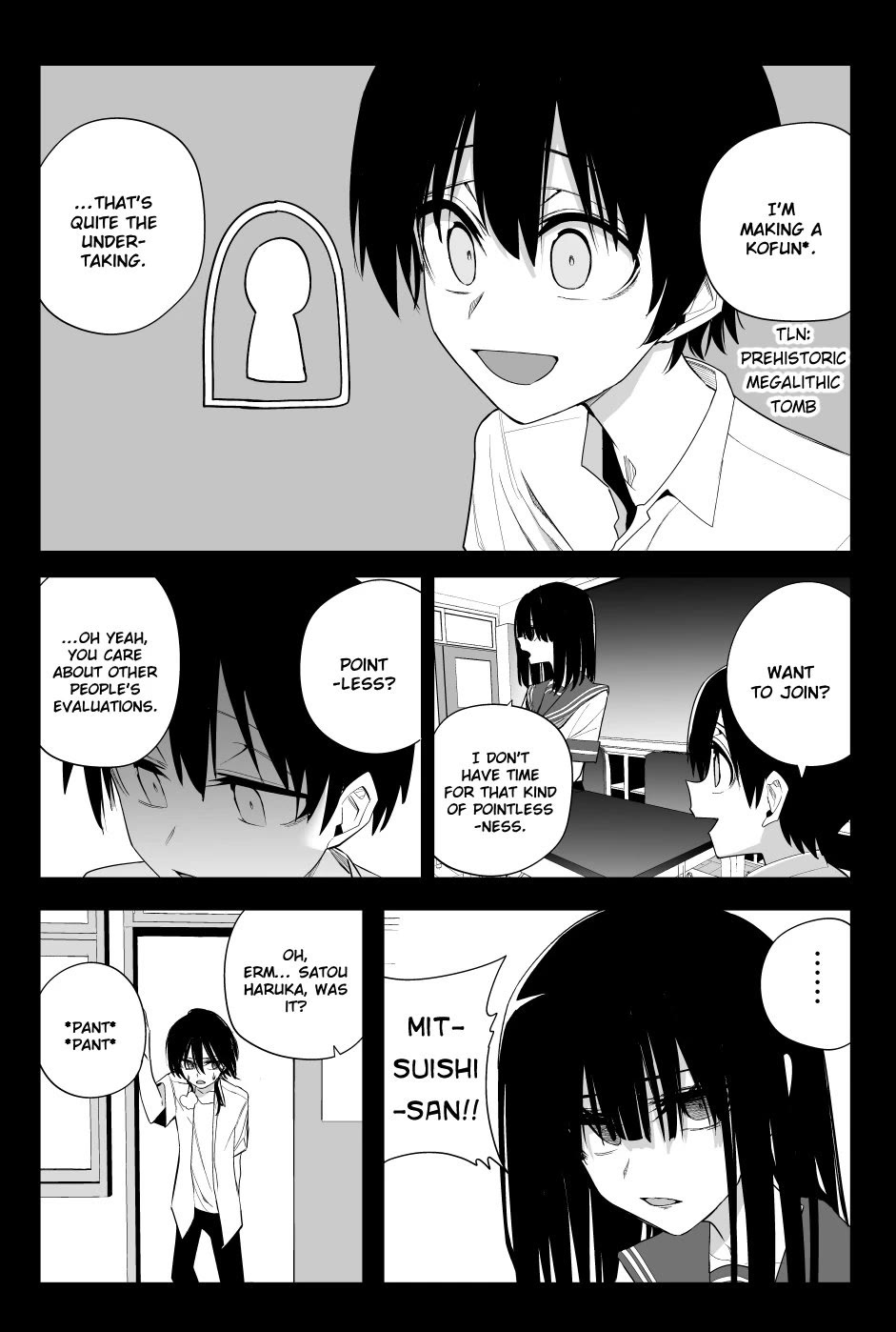 Mitsuishi-san Chapter 31 page 6 - Chapter 31: Mitsuishi-san and the past ⑤