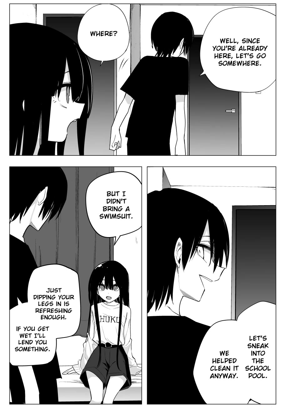 Mitsuishi-san Chapter 32 page 5 - Chapter 32: Breaking Into The School Pool During Summer Vacation With A Girl