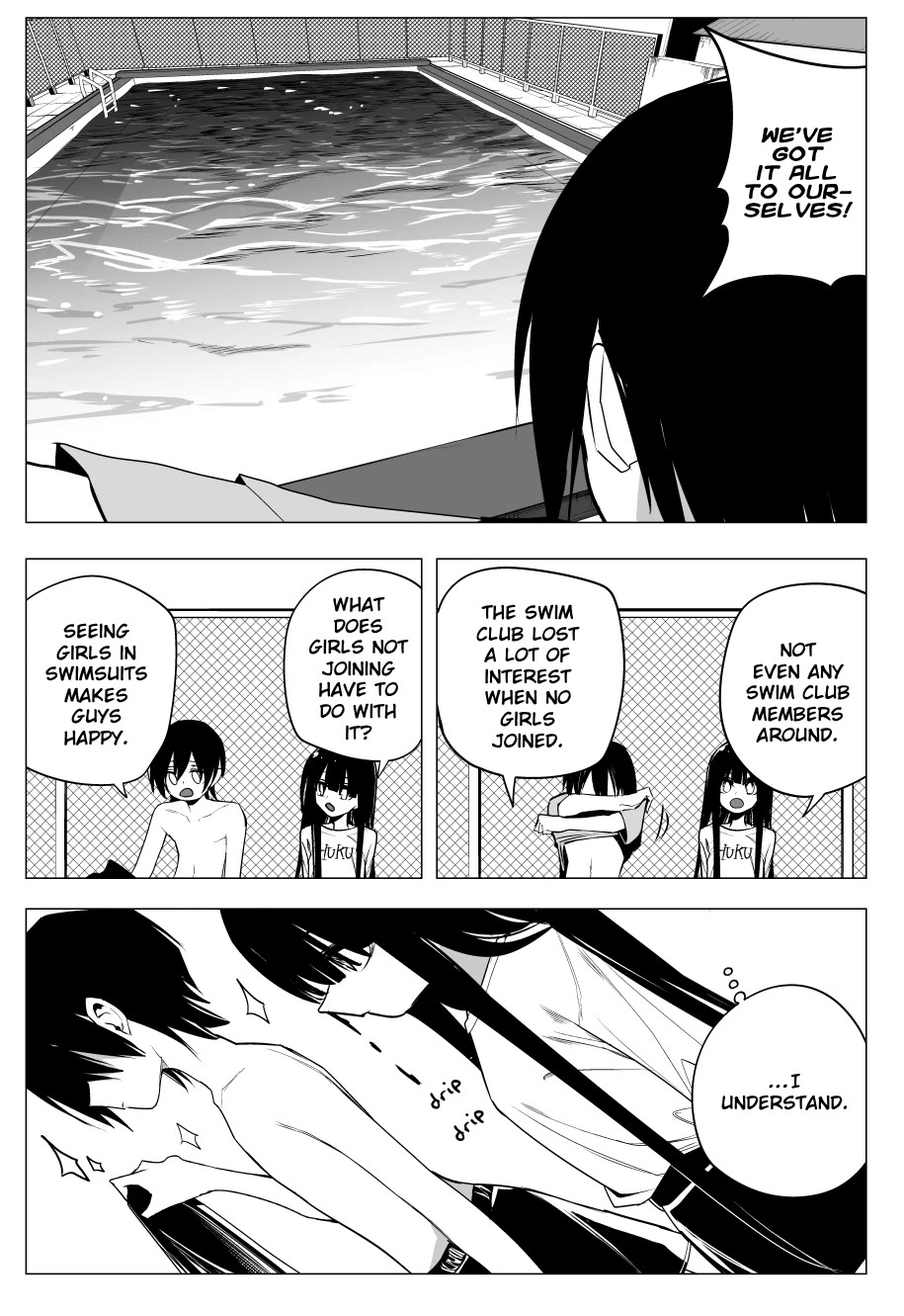 Mitsuishi-san Chapter 32 page 7 - Chapter 32: Breaking Into The School Pool During Summer Vacation With A Girl