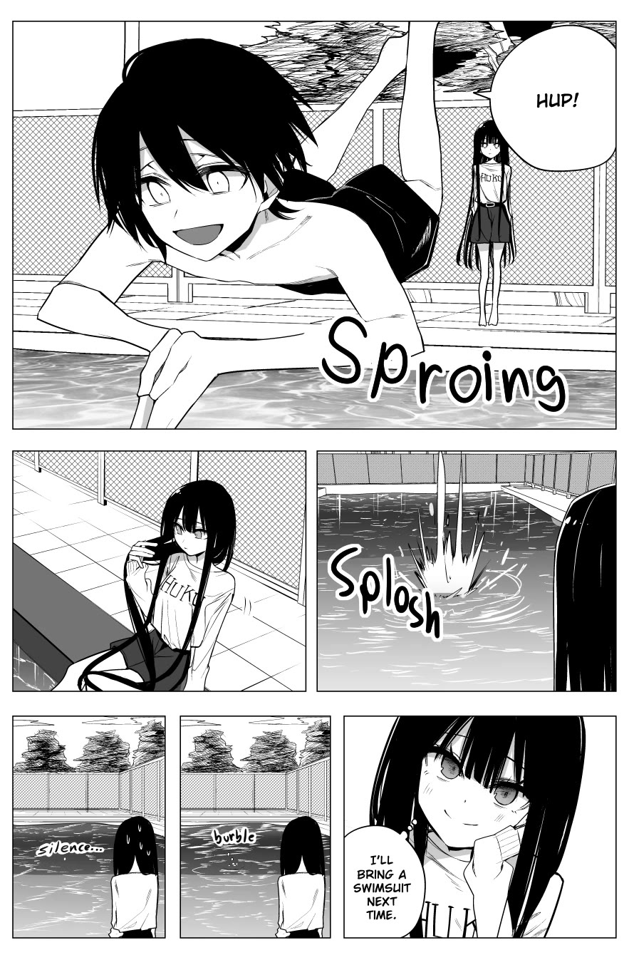 Mitsuishi-san Chapter 32 page 8 - Chapter 32: Breaking Into The School Pool During Summer Vacation With A Girl