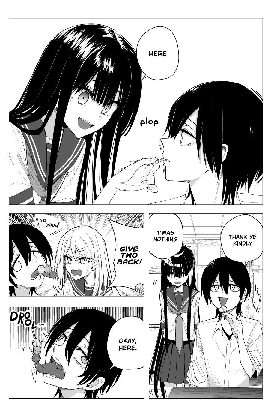 Mitsuishi-san Chapter 33 page 11 - Chapter 33: Licking the candy a girl licked