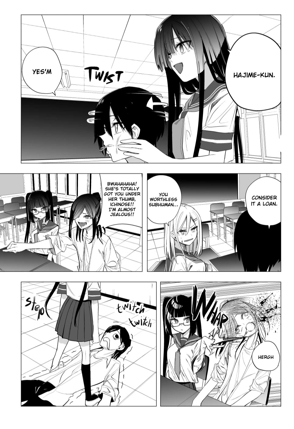 Mitsuishi-san Chapter 33 page 12 - Chapter 33: Licking the candy a girl licked