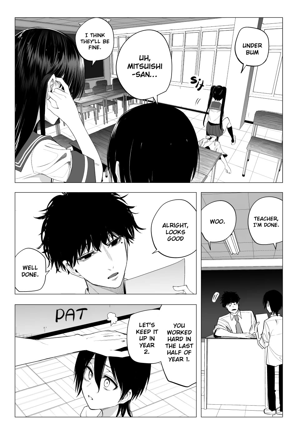 Mitsuishi-san Chapter 33 page 13 - Chapter 33: Licking the candy a girl licked