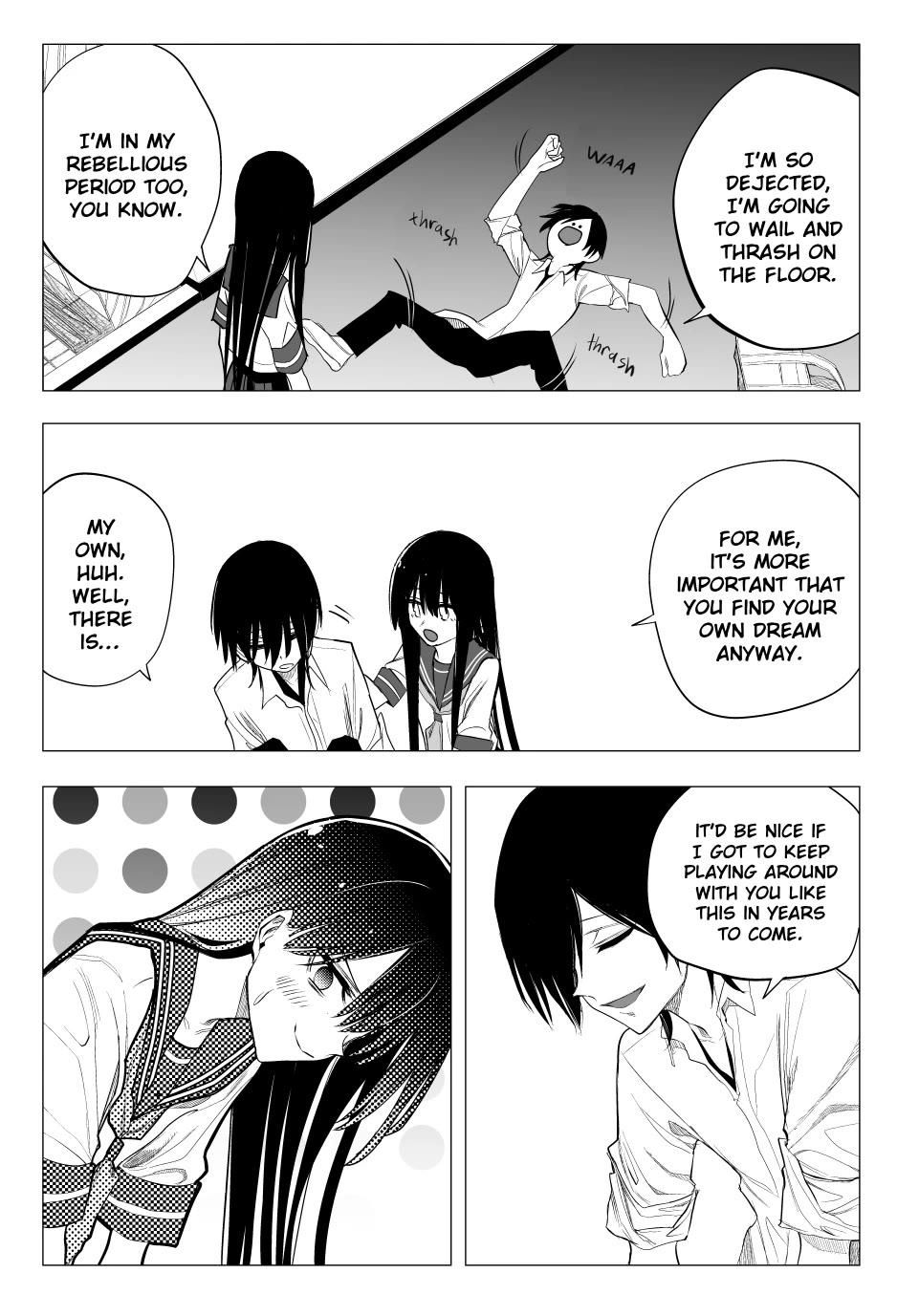 Mitsuishi-san Chapter 33 page 18 - Chapter 33: Licking the candy a girl licked