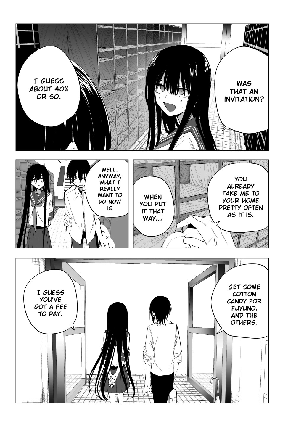 Mitsuishi-san Chapter 33 page 19 - Chapter 33: Licking the candy a girl licked