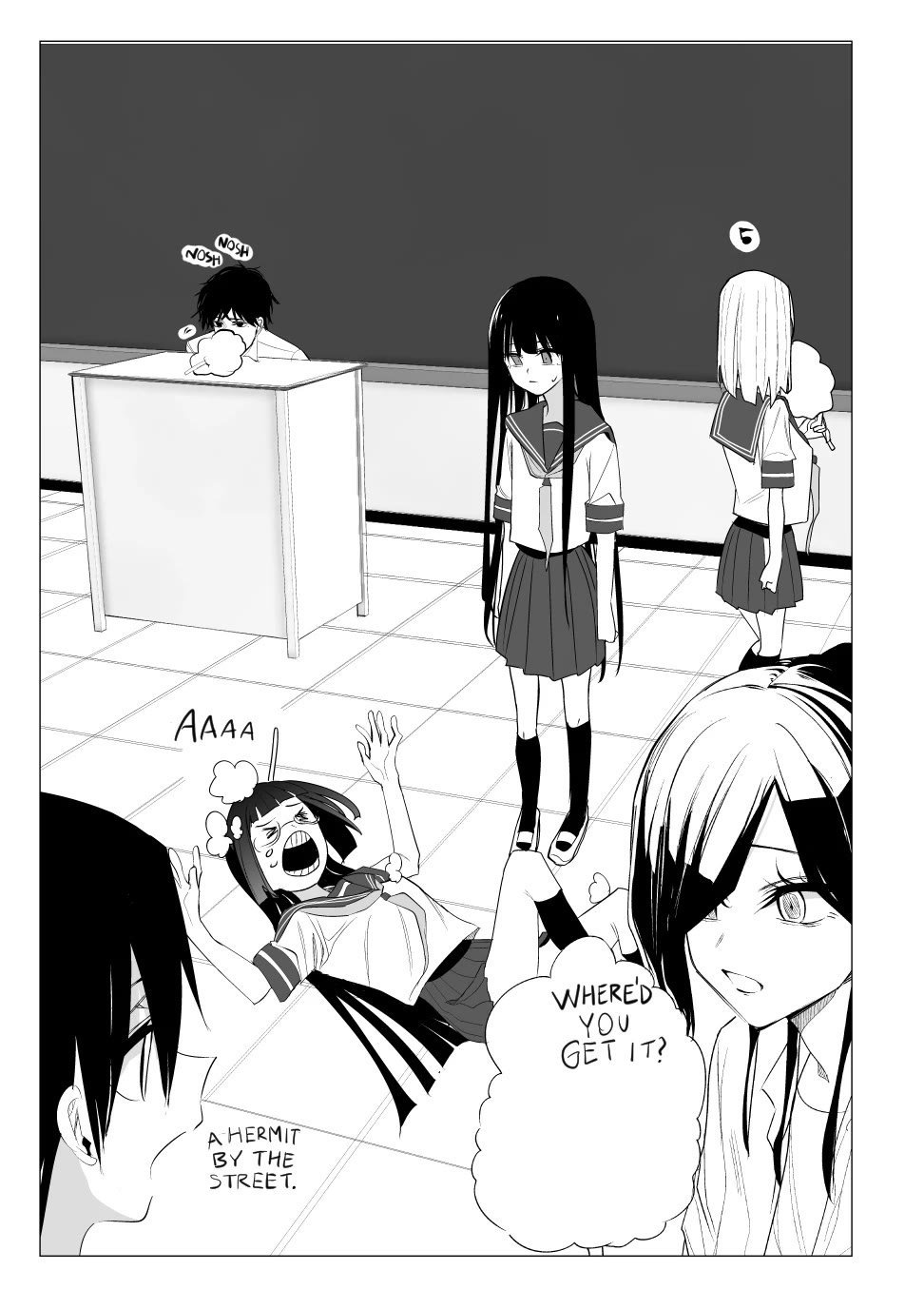 Mitsuishi-san Chapter 33 page 20 - Chapter 33: Licking the candy a girl licked