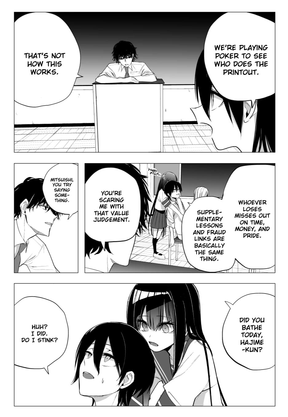 Mitsuishi-san Chapter 33 page 4 - Chapter 33: Licking the candy a girl licked