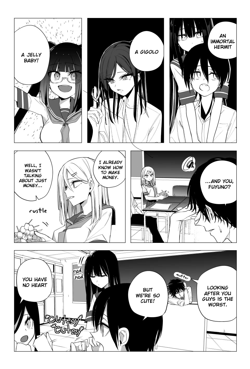 Mitsuishi-san Chapter 33 page 7 - Chapter 33: Licking the candy a girl licked