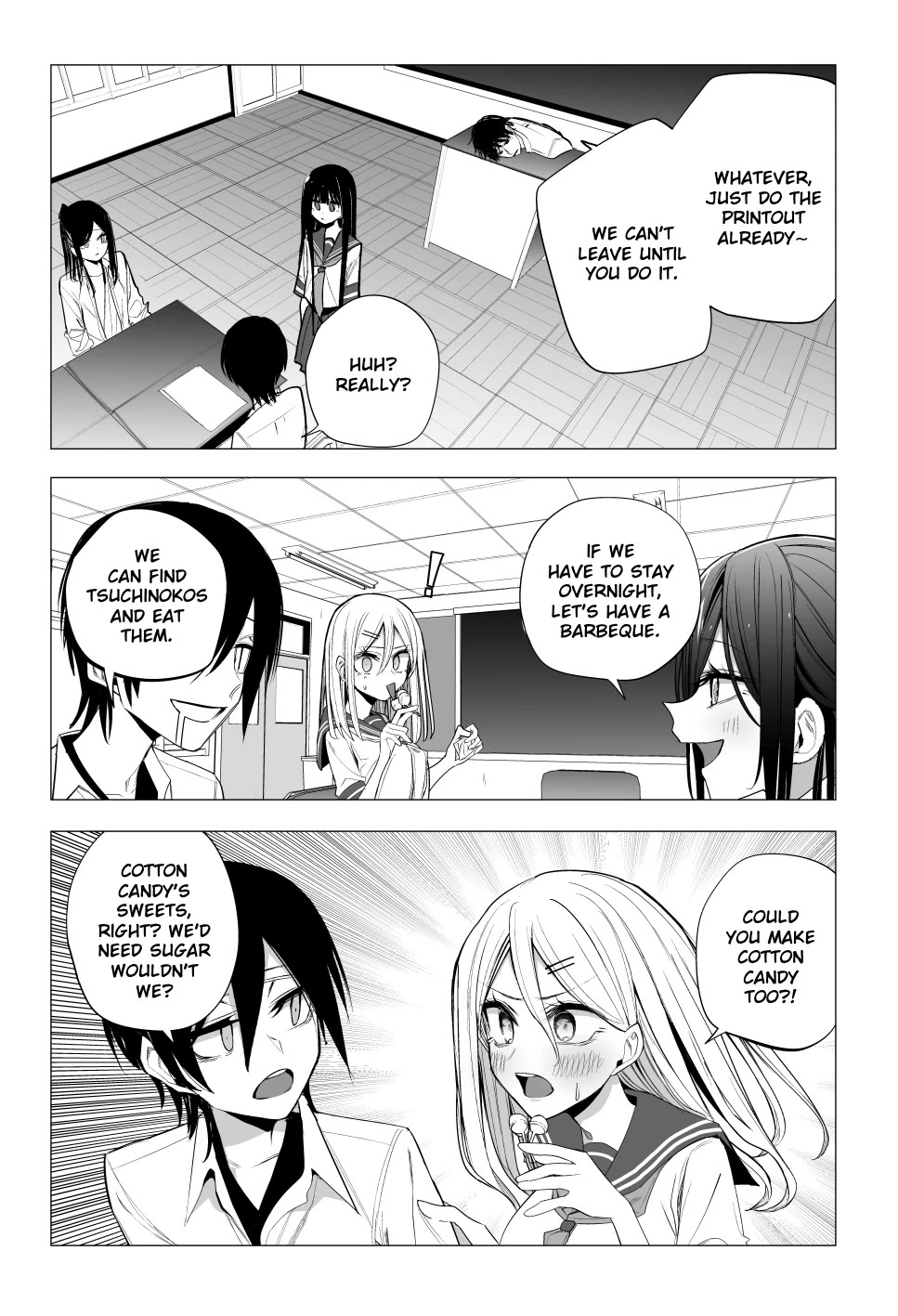 Mitsuishi-san Chapter 33 page 8 - Chapter 33: Licking the candy a girl licked