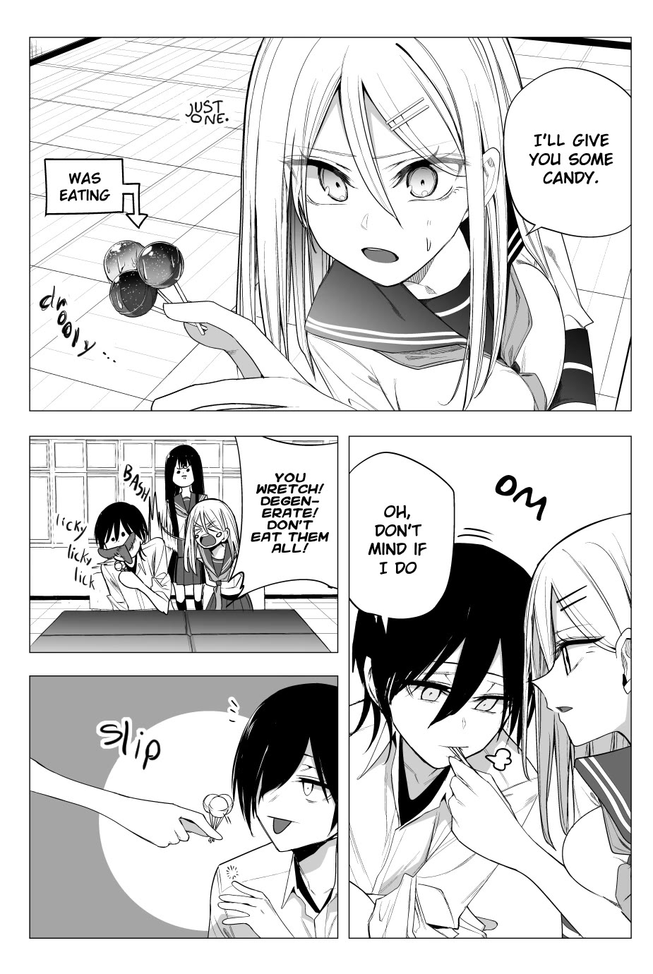 Mitsuishi-san Chapter 33 page 9 - Chapter 33: Licking the candy a girl licked