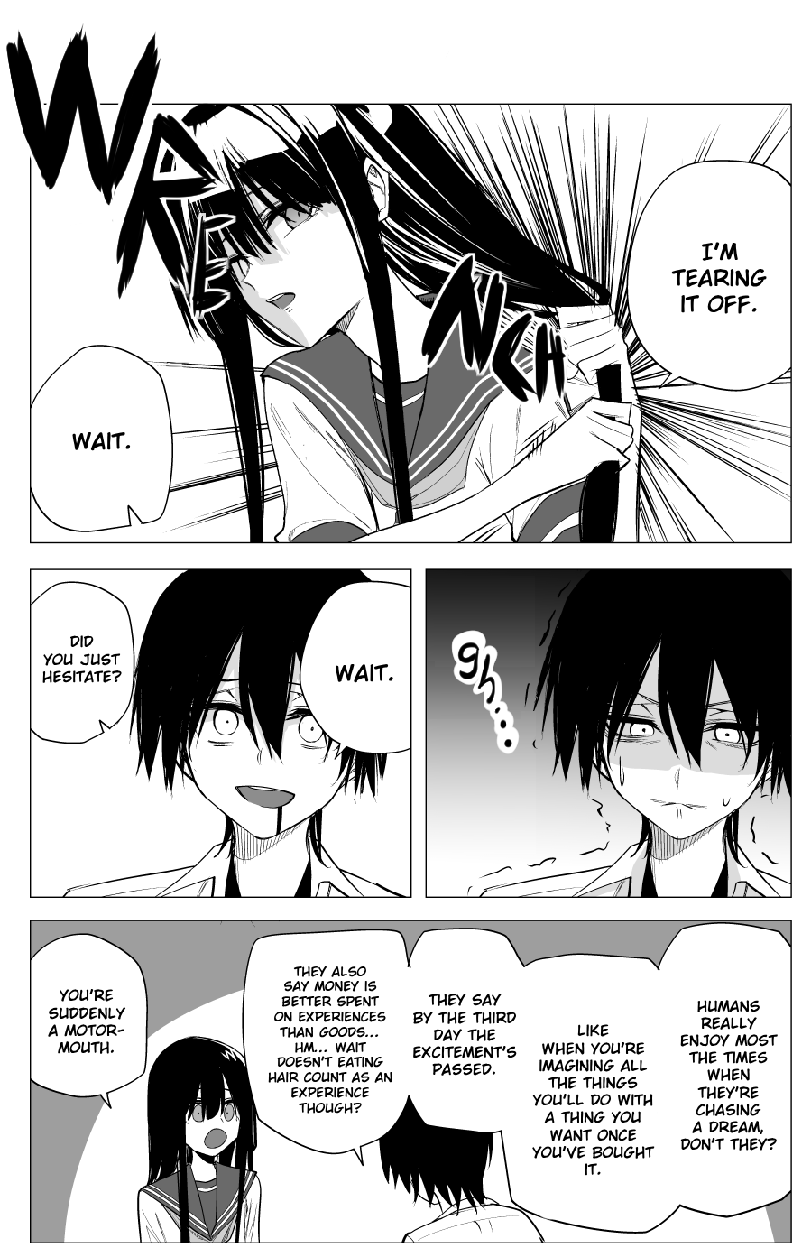 Mitsuishi-san Chapter 34 page 12 - Chapter 34: Nudity is Really Powerful