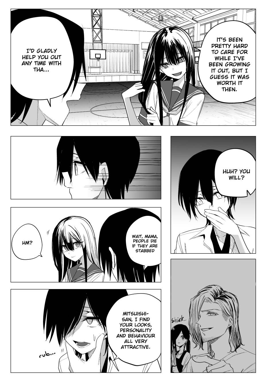 Mitsuishi-san Chapter 34 page 18 - Chapter 34: Nudity is Really Powerful