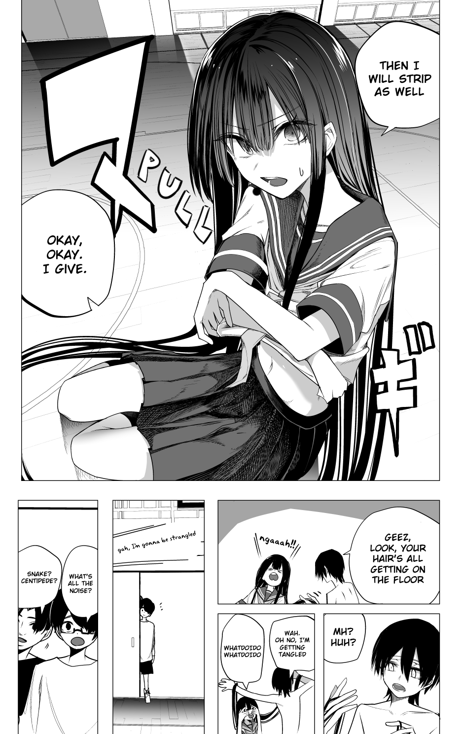 Mitsuishi-san Chapter 34 page 7 - Chapter 34: Nudity is Really Powerful
