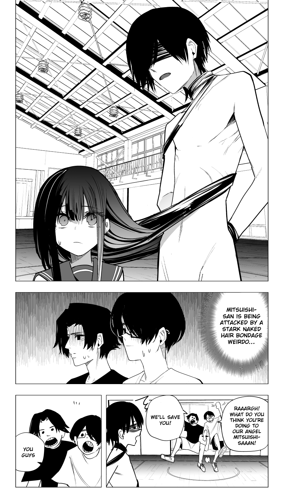 Mitsuishi-san Chapter 34 page 8 - Chapter 34: Nudity is Really Powerful
