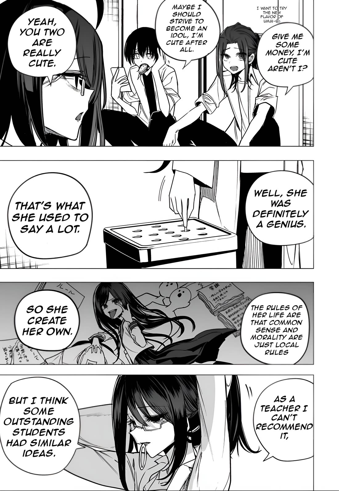 Mitsuishi-san Chapter 37 page 10 - Chapter 37: Breast-flashing teacher and crotch-flashing older sister