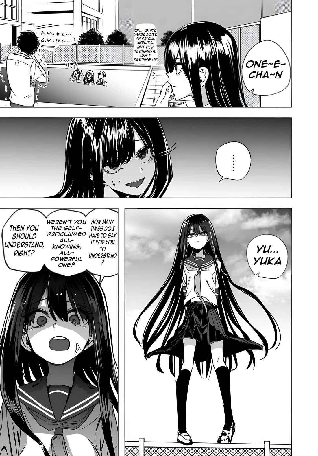 Mitsuishi-san Chapter 37 page 20 - Chapter 37: Breast-flashing teacher and crotch-flashing older sister