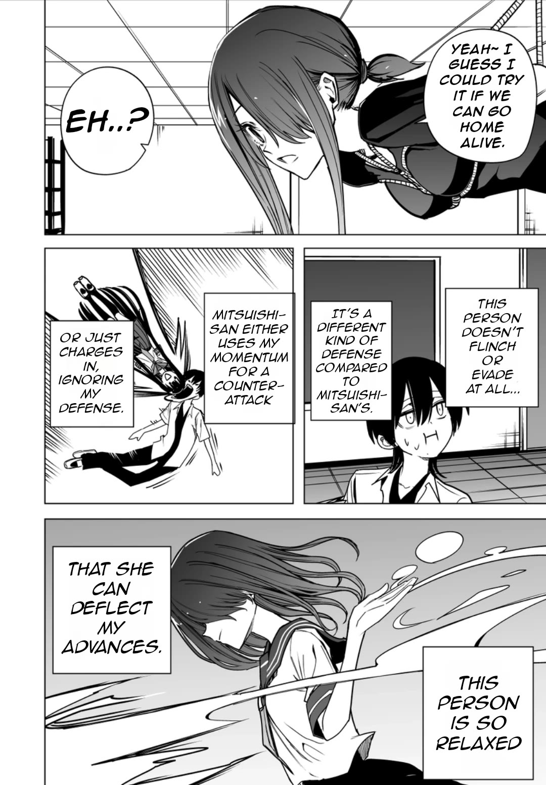 Mitsuishi-san Chapter 38 page 10 - Chapter 38: A Girl Whose Upper Mouth Becomes A Storage Space