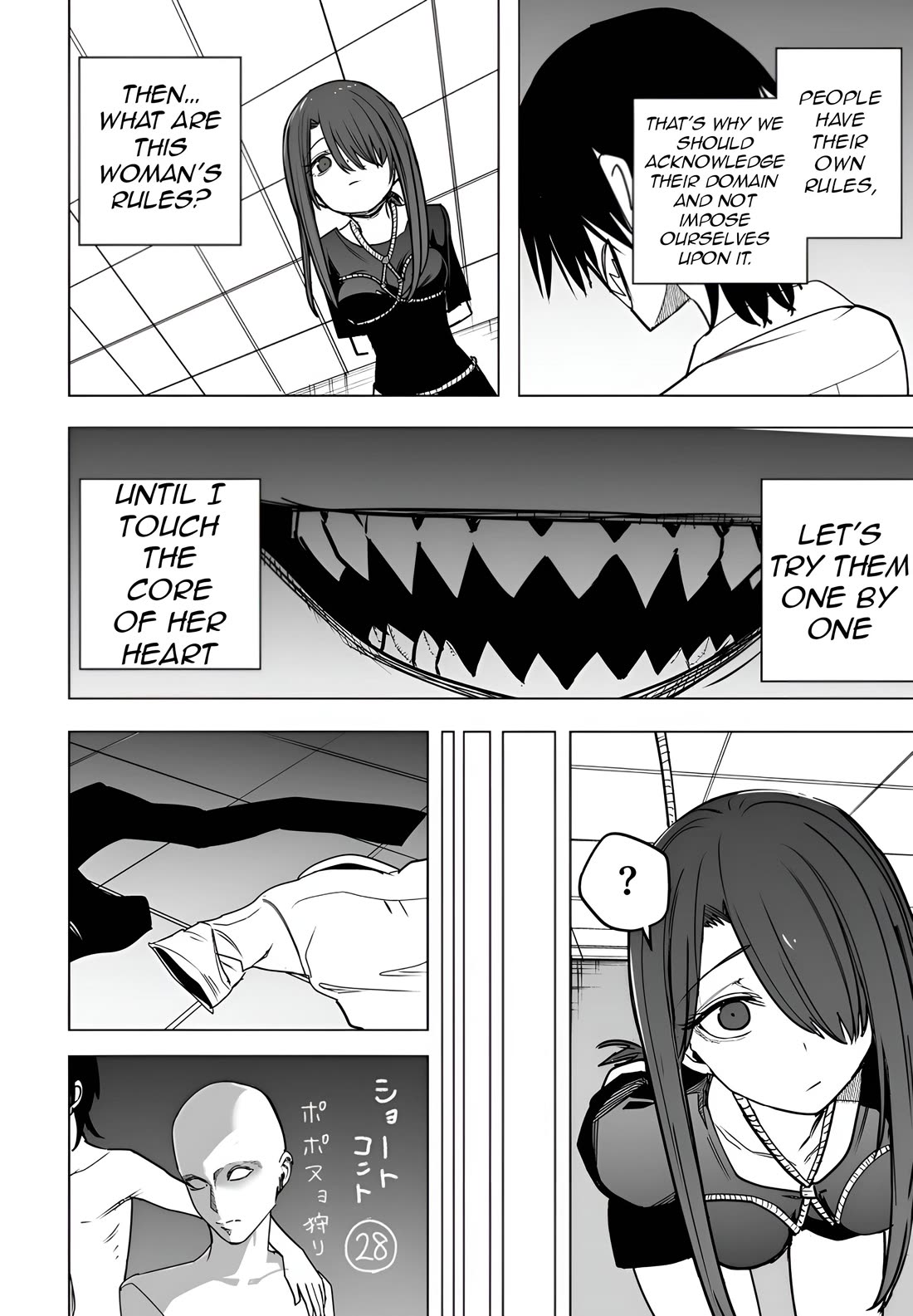 Mitsuishi-san Chapter 38 page 12 - Chapter 38: A Girl Whose Upper Mouth Becomes A Storage Space
