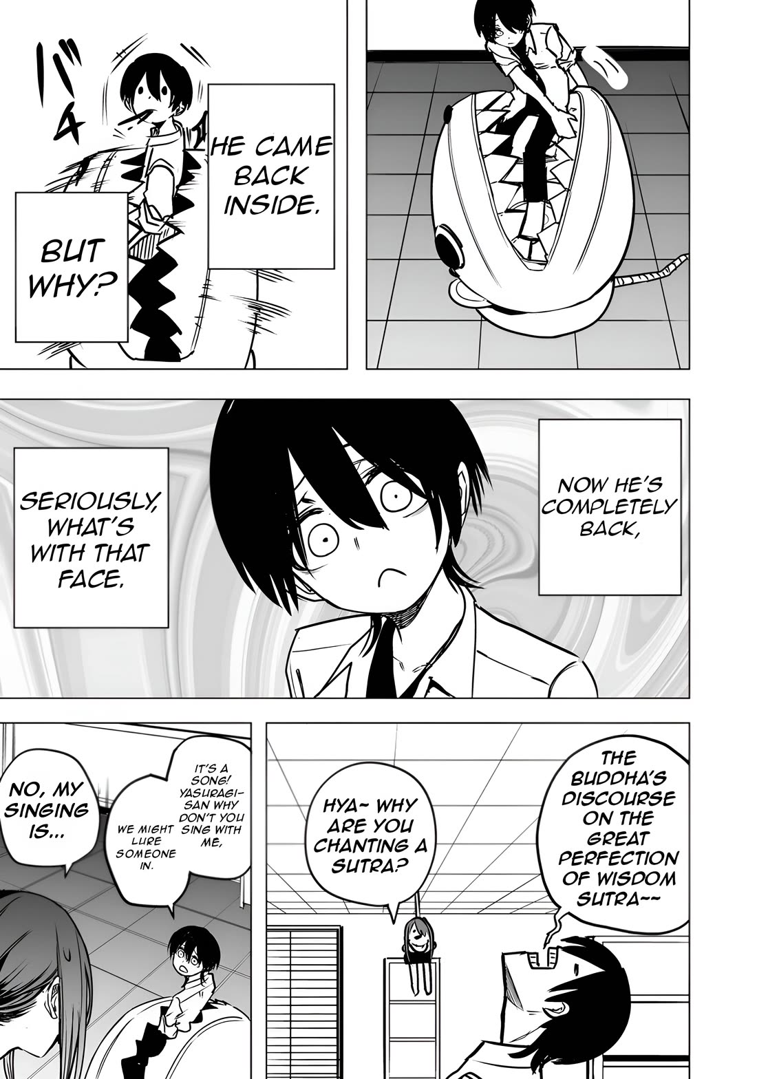 Mitsuishi-san Chapter 38 page 15 - Chapter 38: A Girl Whose Upper Mouth Becomes A Storage Space