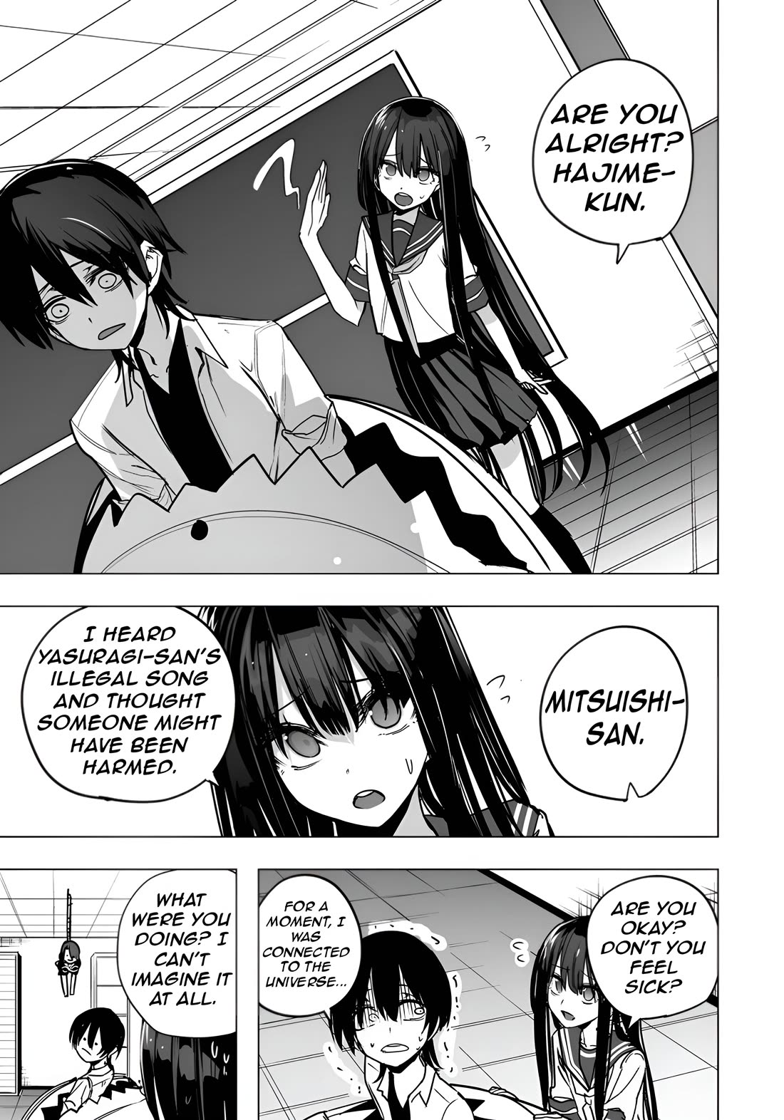 Mitsuishi-san Chapter 38 page 19 - Chapter 38: A Girl Whose Upper Mouth Becomes A Storage Space