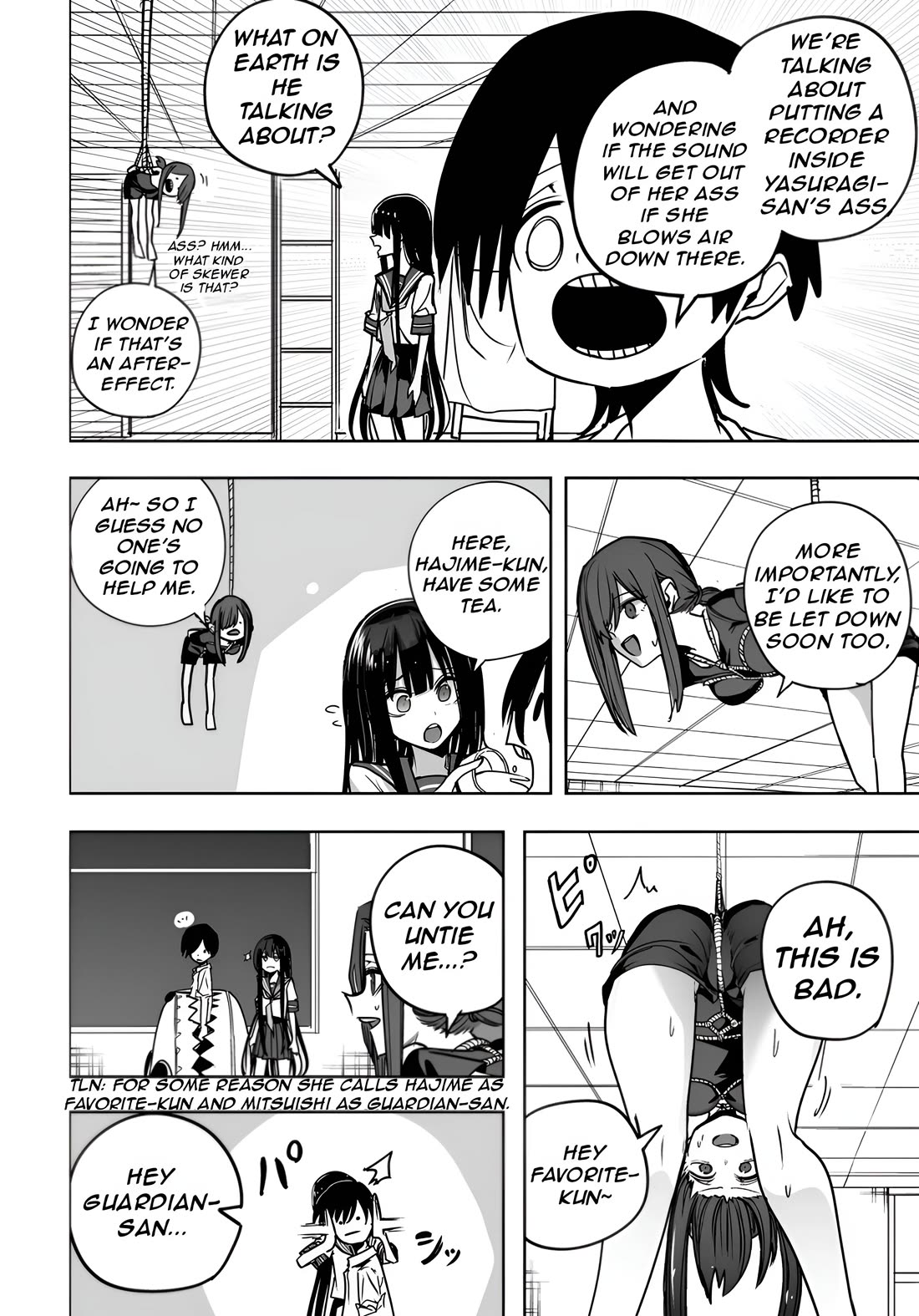 Mitsuishi-san Chapter 38 page 20 - Chapter 38: A Girl Whose Upper Mouth Becomes A Storage Space