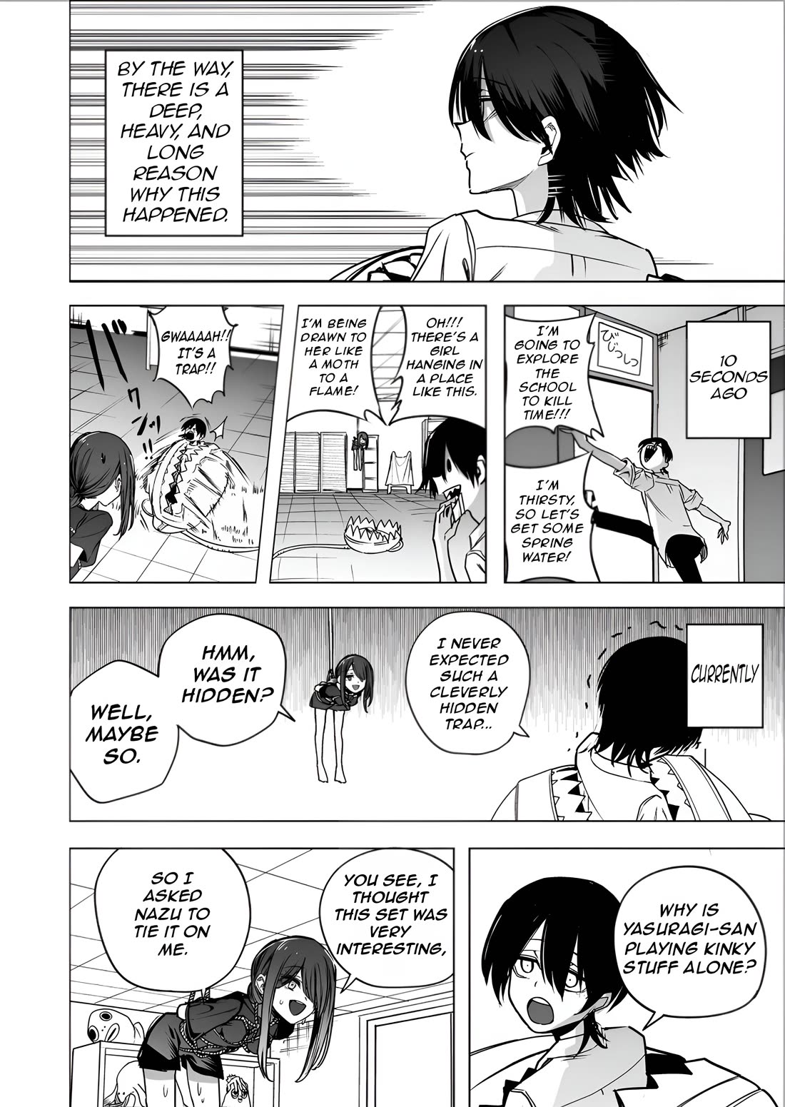 Mitsuishi-san Chapter 38 page 4 - Chapter 38: A Girl Whose Upper Mouth Becomes A Storage Space