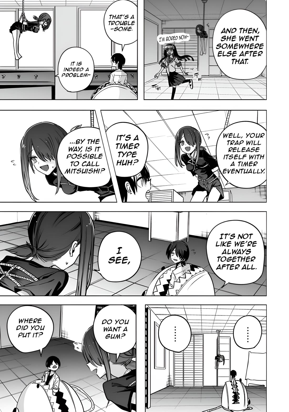 Mitsuishi-san Chapter 38 page 5 - Chapter 38: A Girl Whose Upper Mouth Becomes A Storage Space