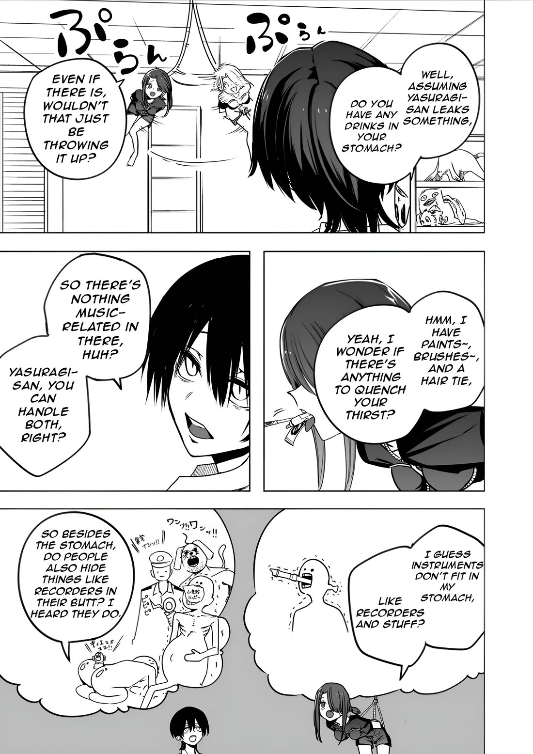 Mitsuishi-san Chapter 38 page 9 - Chapter 38: A Girl Whose Upper Mouth Becomes A Storage Space