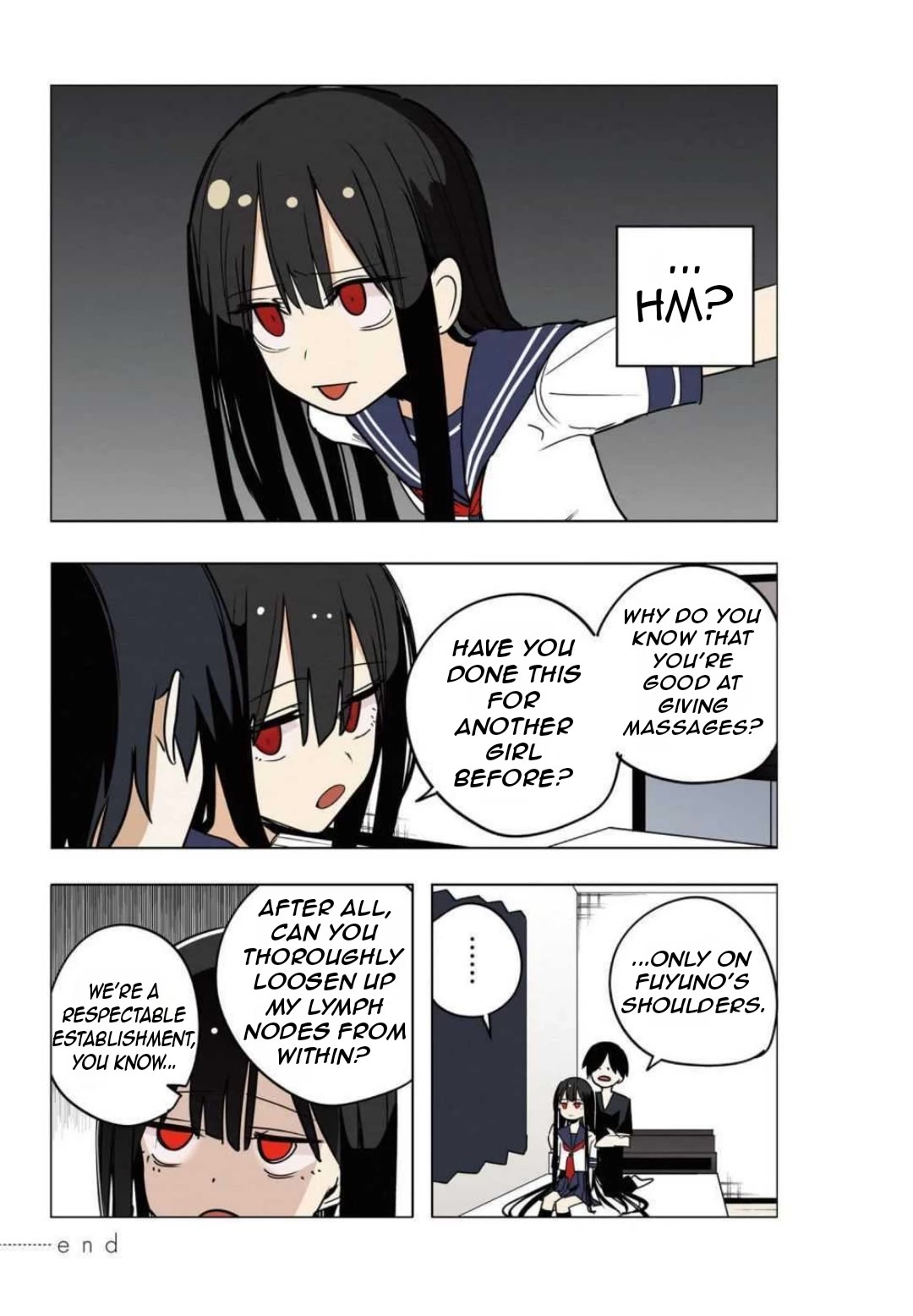 Mitsuishi-san Chapter 39.5 page 10 - Chapter 39.5: Omake: Secret Technique Passed Down From Father To Son