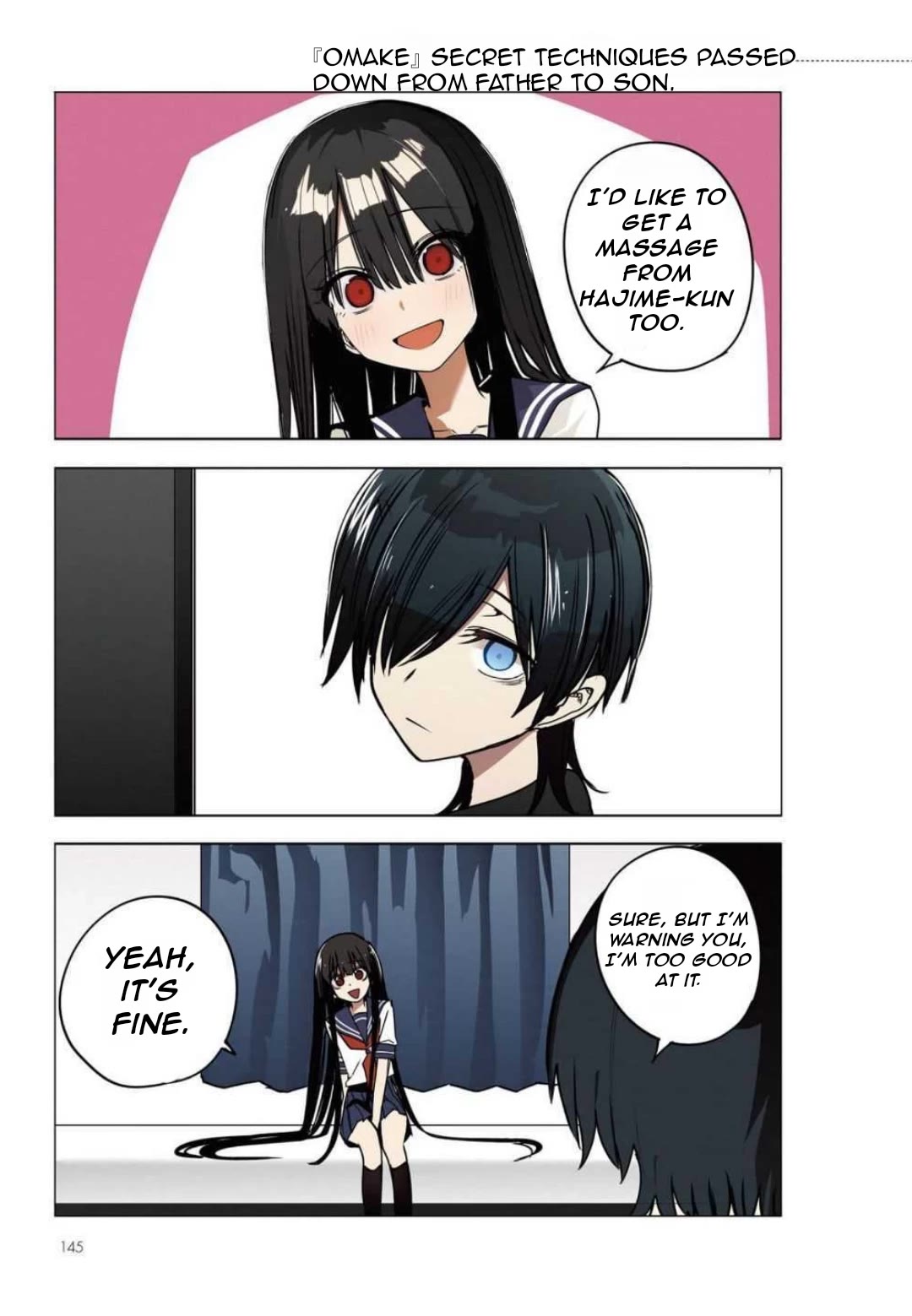 Mitsuishi-san Chapter 39.5 page 4 - Chapter 39.5: Omake: Secret Technique Passed Down From Father To Son