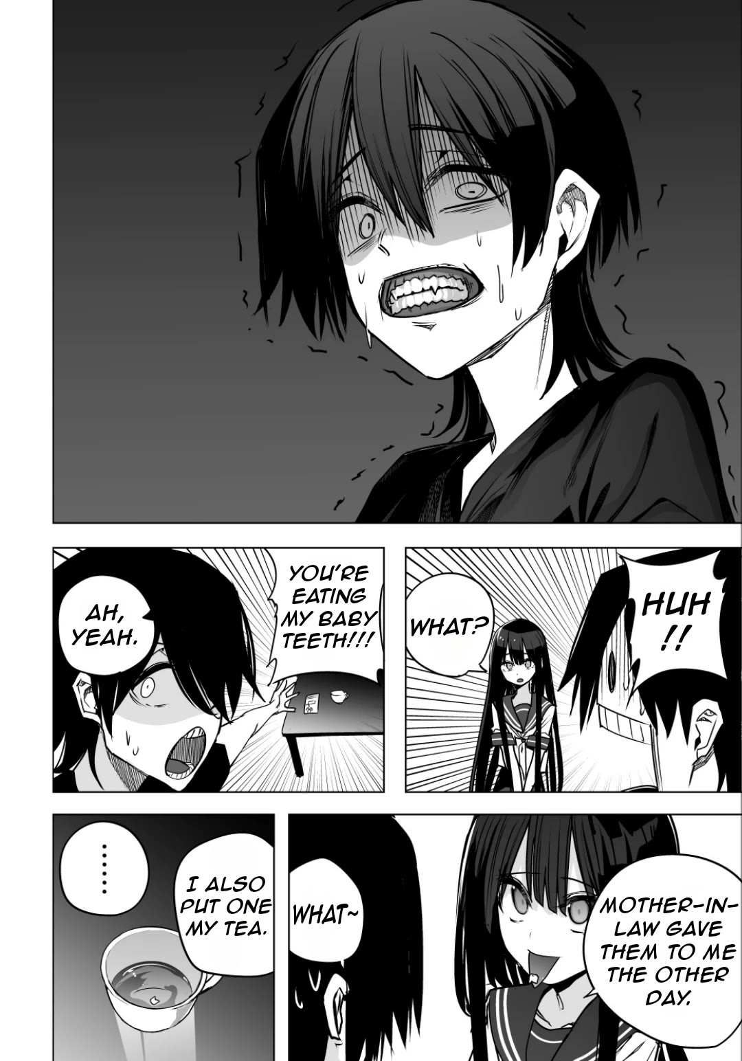 Mitsuishi-san Chapter 39 page 11 - Chapter 39: Massage and baby teeth