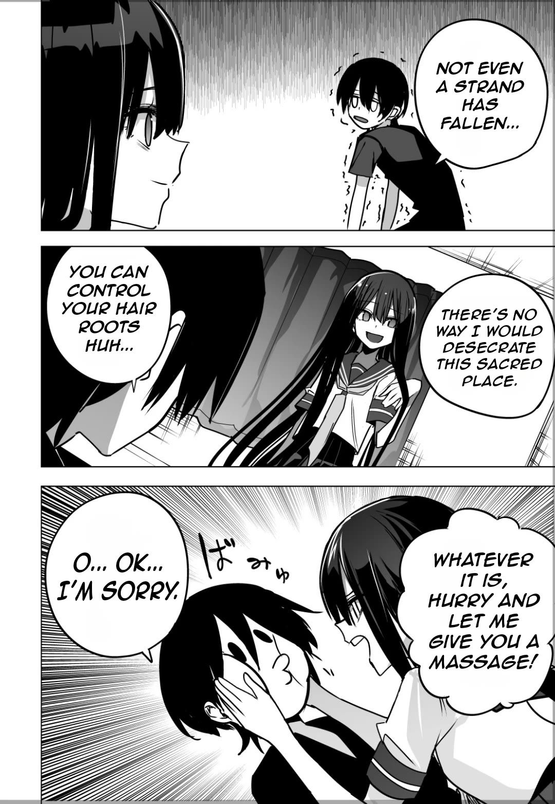 Mitsuishi-san Chapter 39 page 13 - Chapter 39: Massage and baby teeth