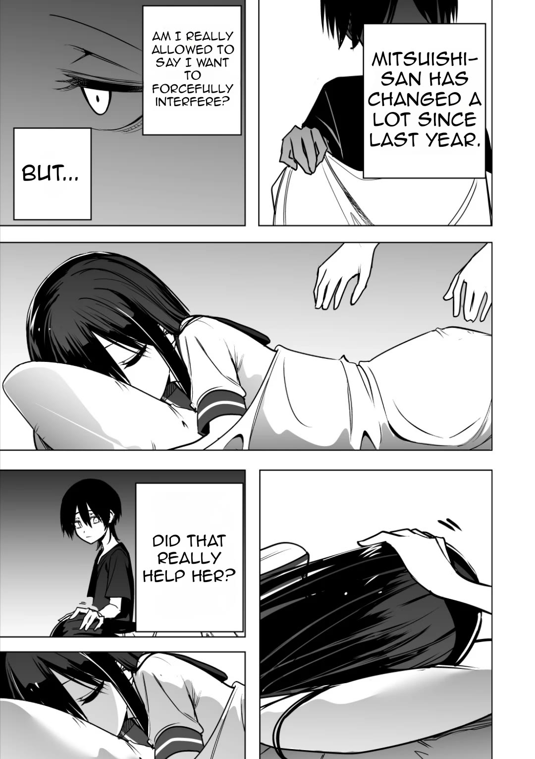 Mitsuishi-san Chapter 39 page 16 - Chapter 39: Massage and baby teeth