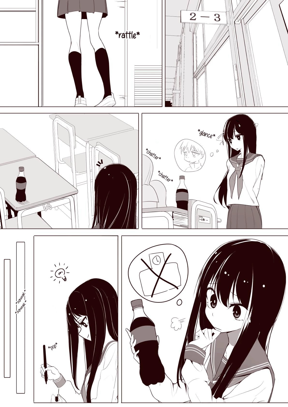 Mitsuishi-san Chapter 4 page 1 - Chapter 4: A Troublesome Girl