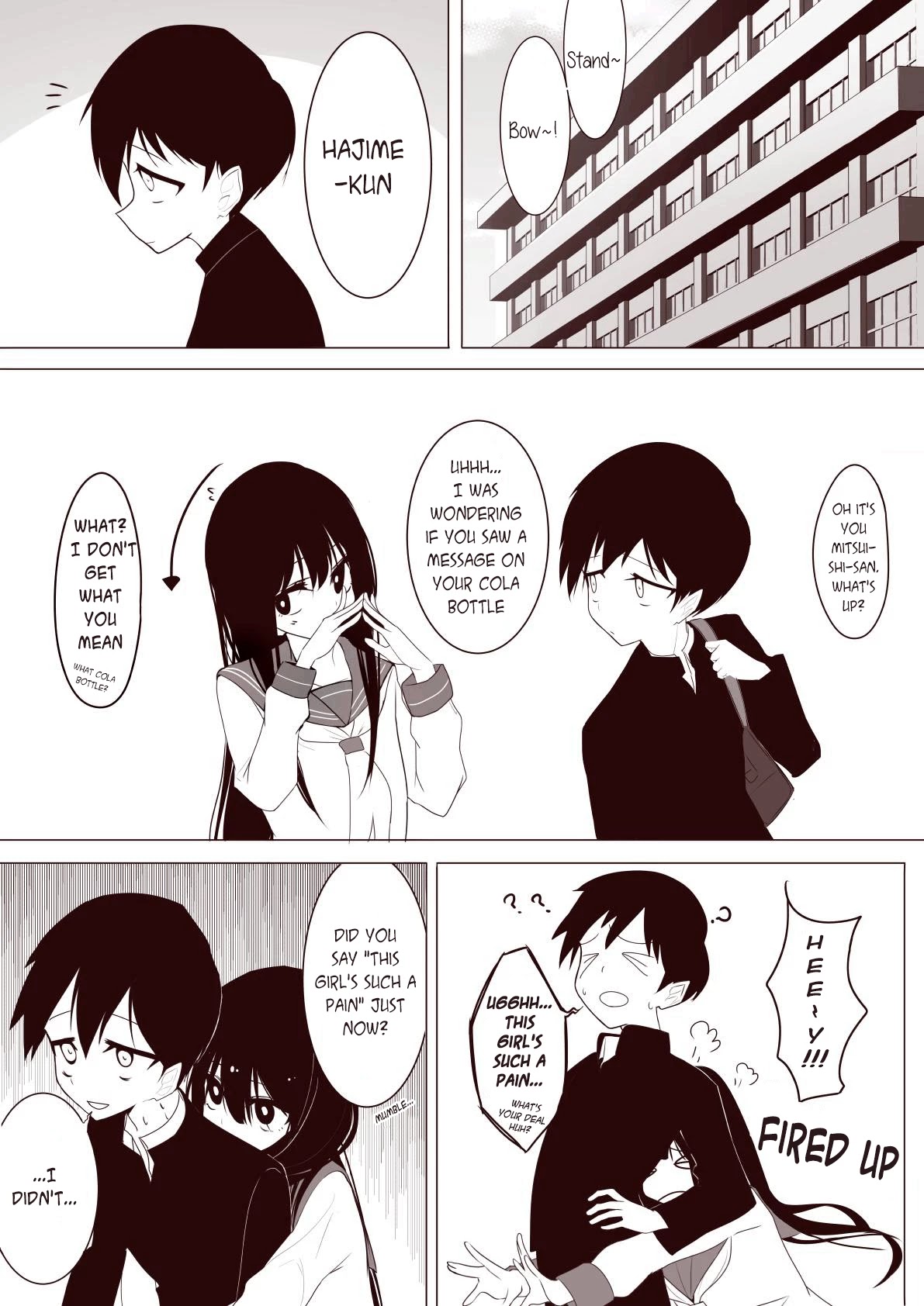 Mitsuishi-san Chapter 4 page 2 - Chapter 4: A Troublesome Girl
