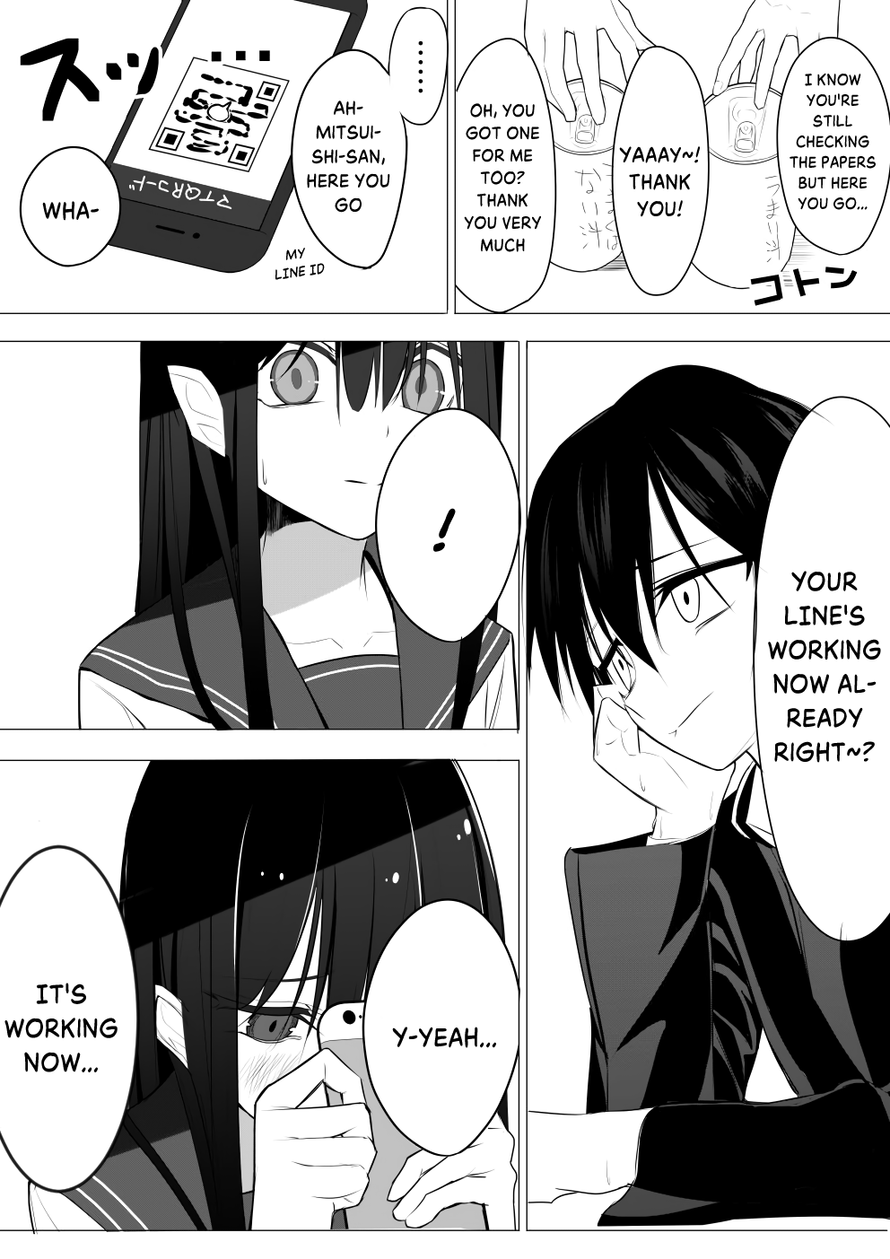 Mitsuishi-san Chapter 5 page 4 - Chapter 5: A Closer Relationship than Last Year