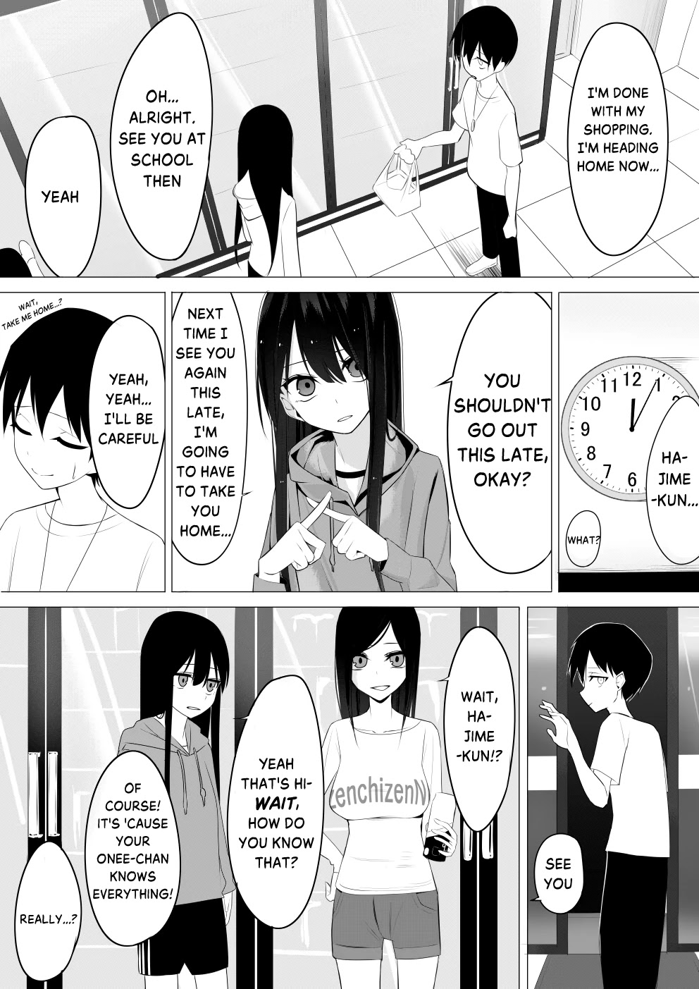 Mitsuishi-san Chapter 6 page 4 - Chapter 6: Convenience Store at Midnight