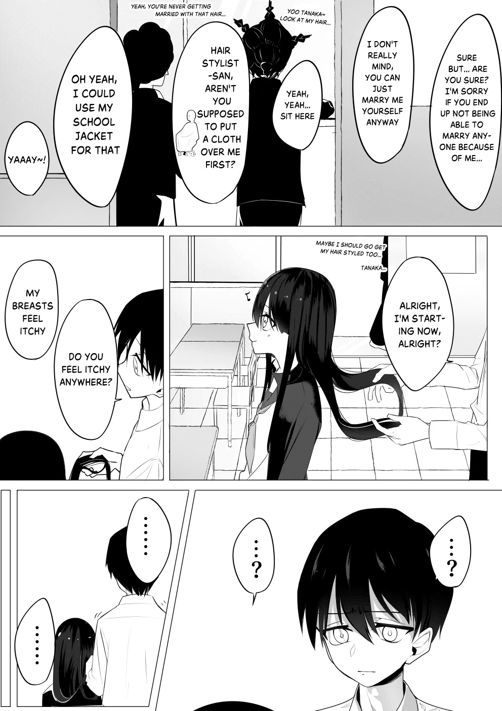 Mitsuishi-san Chapter 7 page 2 - Chapter 7: Braiding the Hair of my Classmate