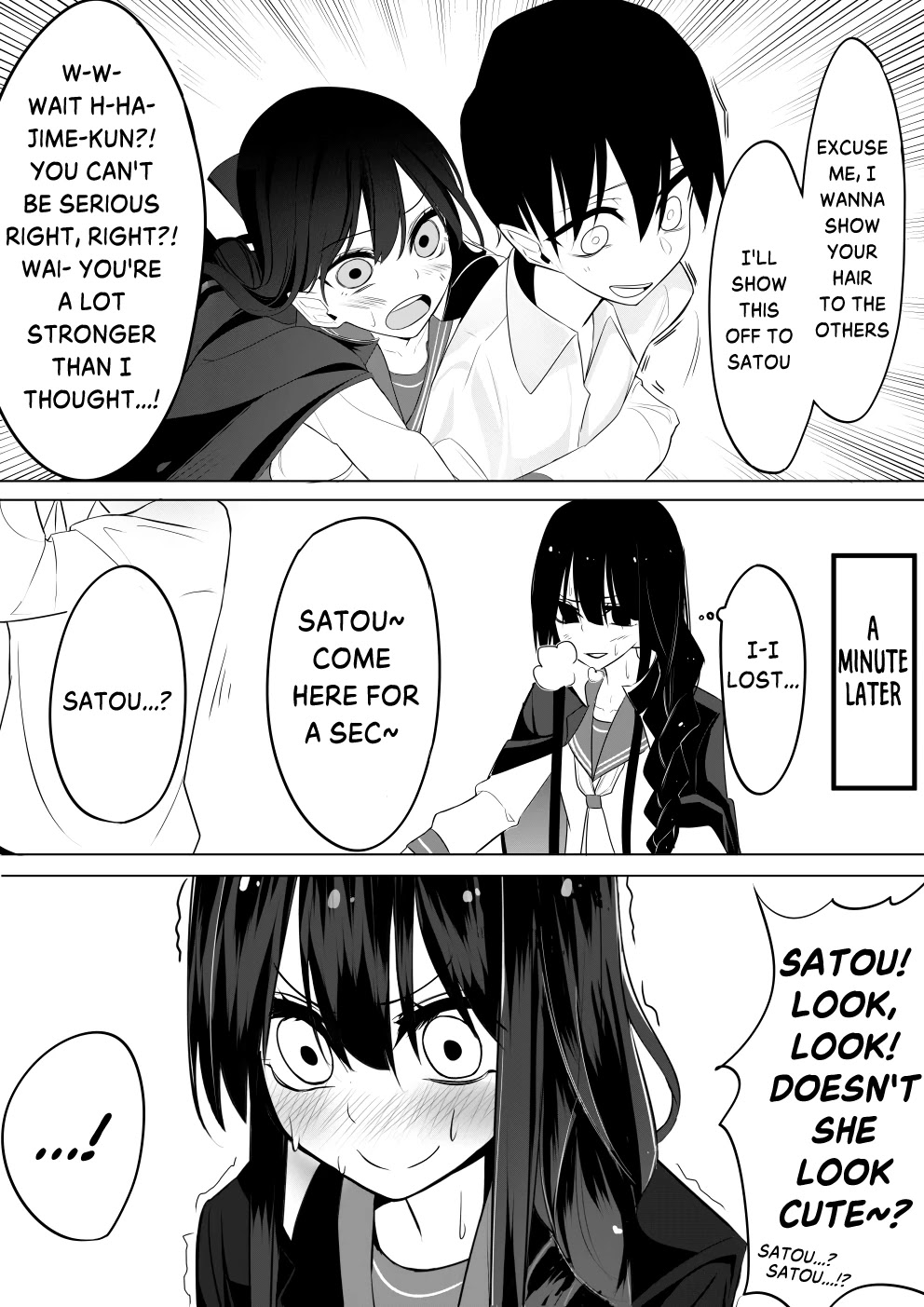 Mitsuishi-san Chapter 7 page 4 - Chapter 7: Braiding the Hair of my Classmate