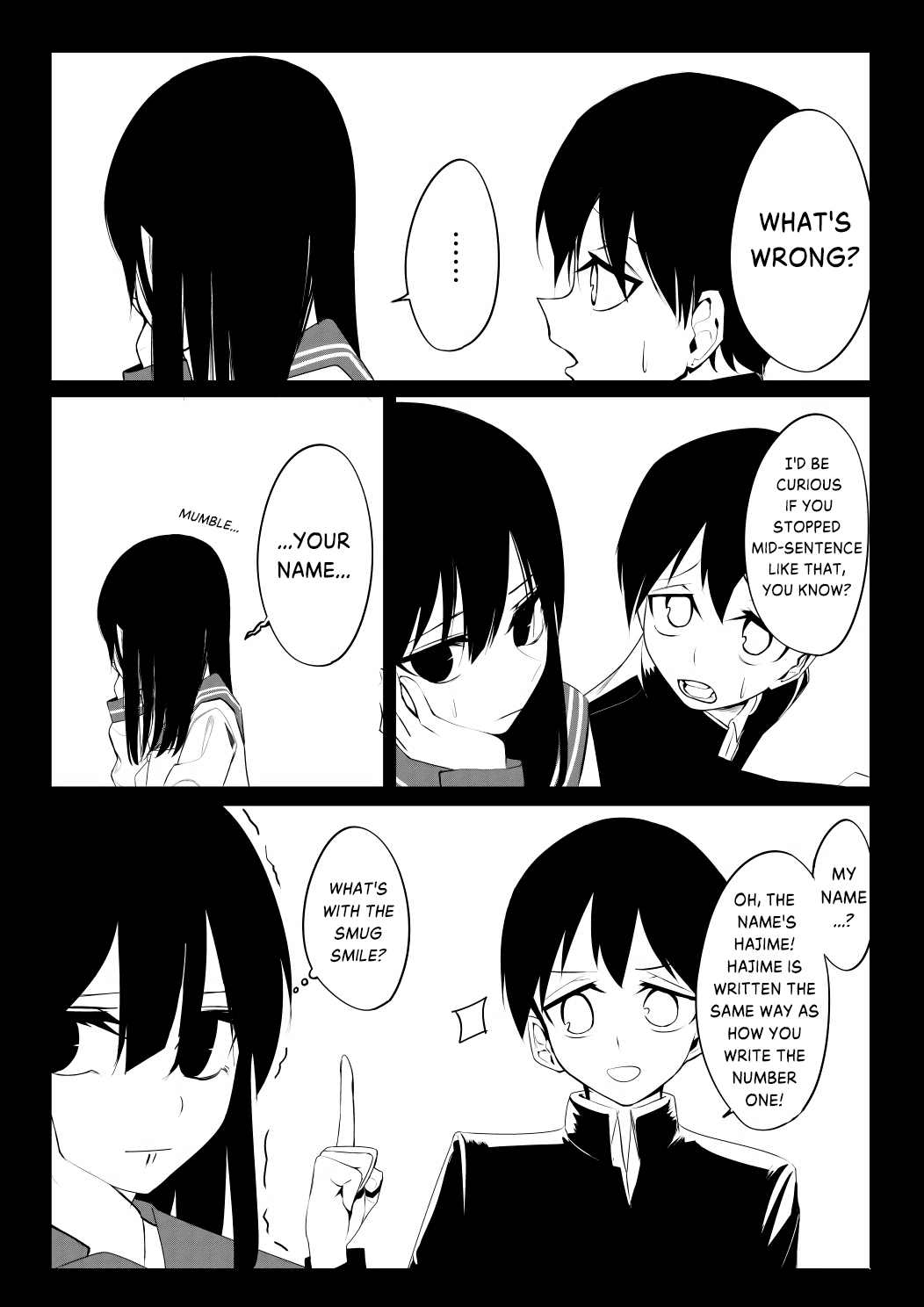 Mitsuishi-san Chapter 8 page 3 - Chapter 8: Mitsuishi-san and What Happened Last Year