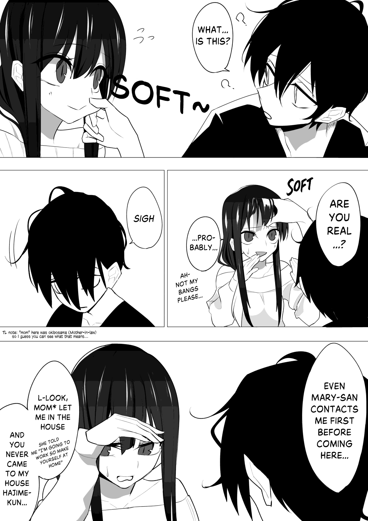 Mitsuishi-san Chapter 9 page 5 - Chapter 9: Waking up to a Girl in my Room