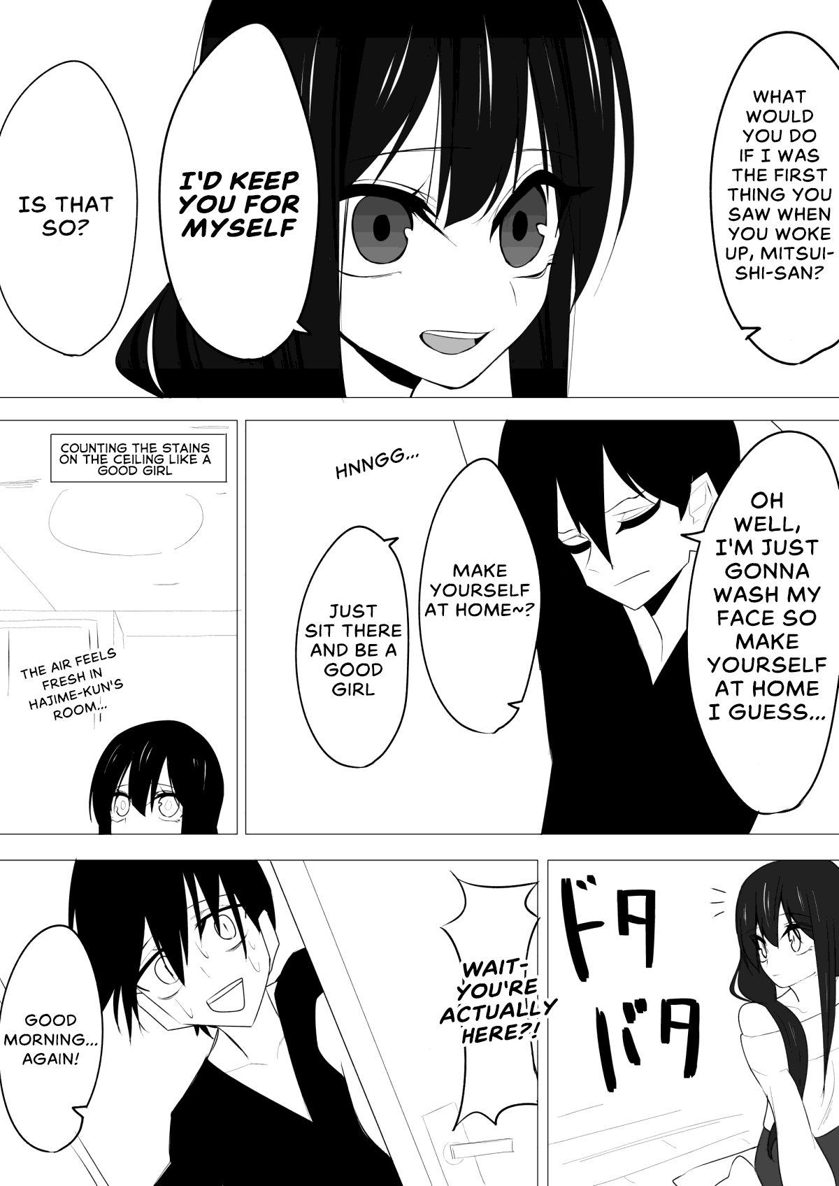Mitsuishi-san Chapter 9 page 6 - Chapter 9: Waking up to a Girl in my Room